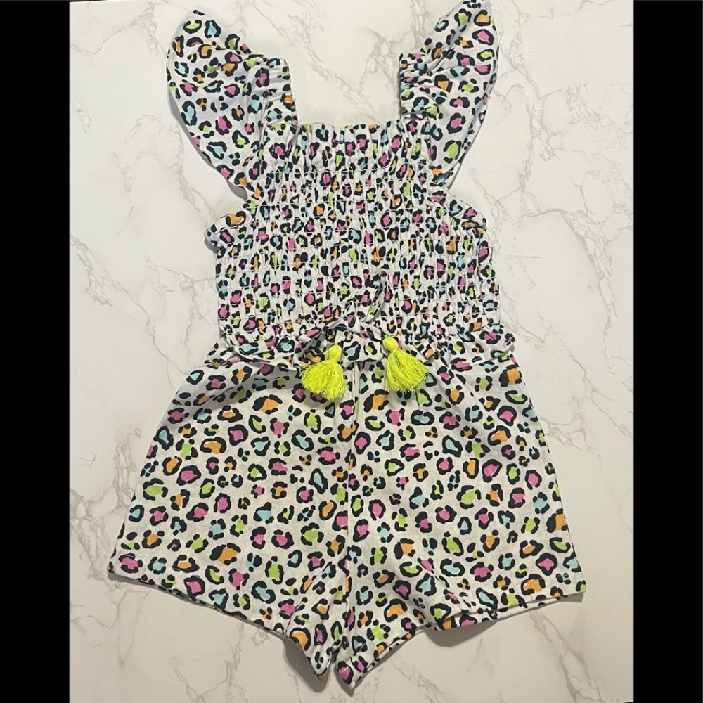 Colorful Leopard print jumpsuit
